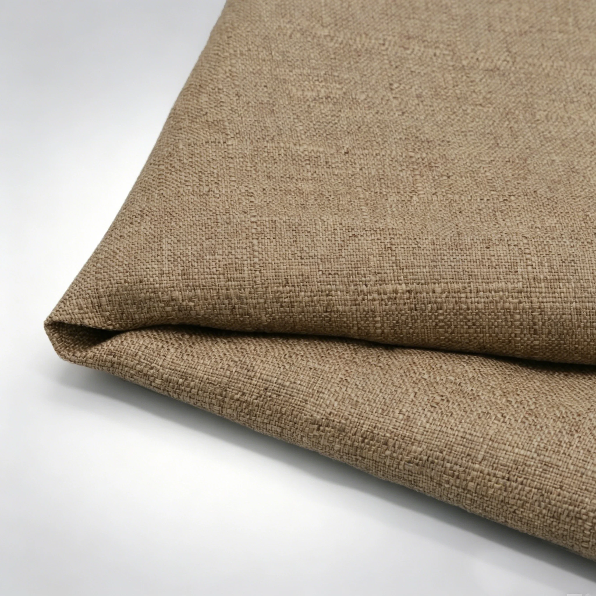 Solid colour imitation fine linen sofa fabric