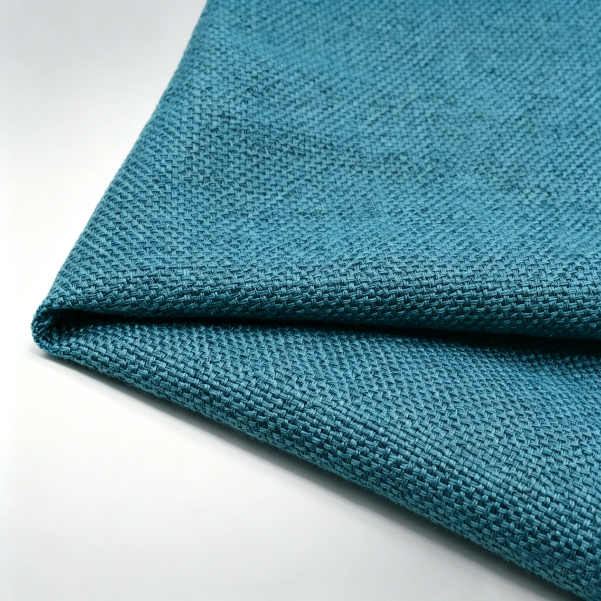 Solid colour imitation coarse linen fabric