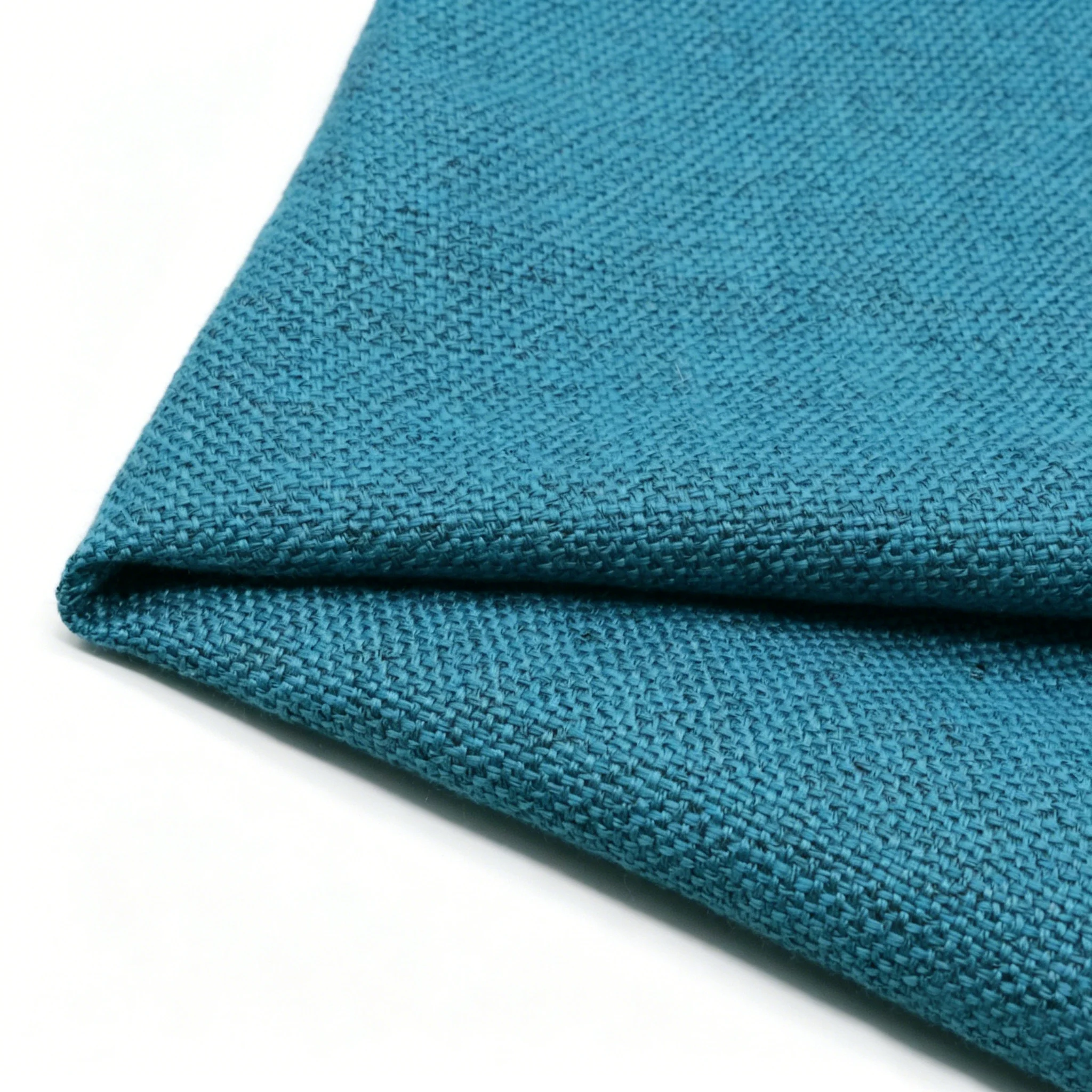 Solid colour imitation coarse linen fabric